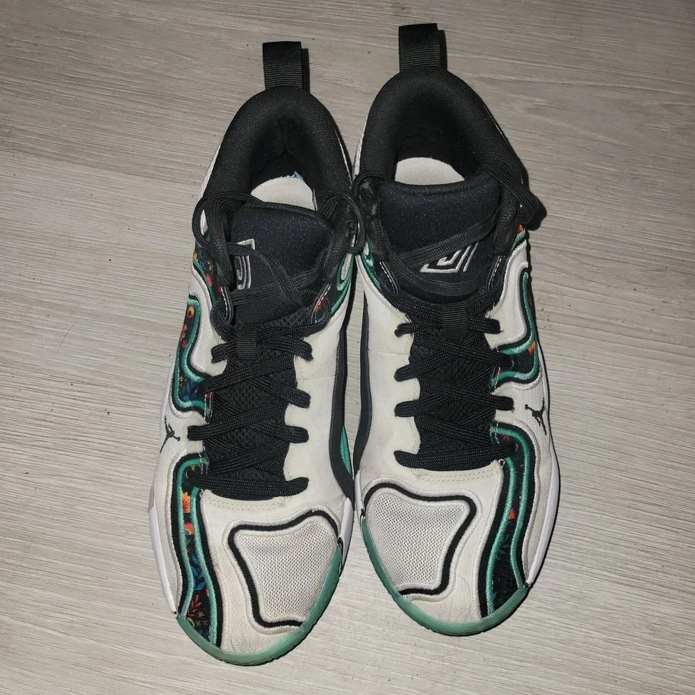 NIKE TATUM 3 Jordan Formula 23 Toggle Floral Print Teal White Basketball Shoes 9